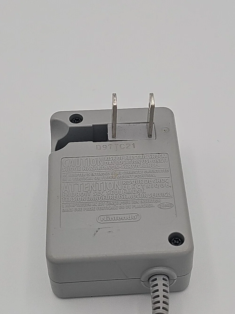 Official OEM Nintendo WAP-002 3DS XL 3DS AC Adapter Charger Power Supply Cable